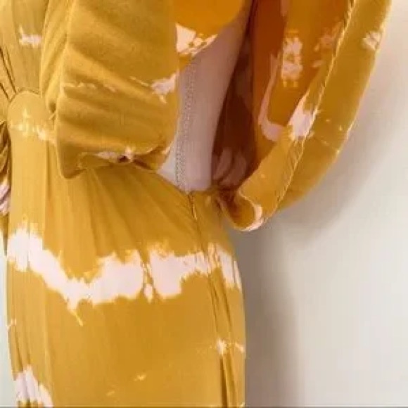 Young Fabulous & Broke Tie Dye Boho Ruffle Maxi Dress - Picture 5 of 9